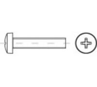 Vis à tête bombée TOOLCRAFT 145877 1000 pc(s) M6 20 mm tête bombée cruciforme acier N/A