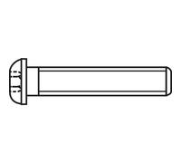 Vis à tête bombée TOOLCRAFT 839793 100 pc(s) M3 12 mm tête bombée 6 pans