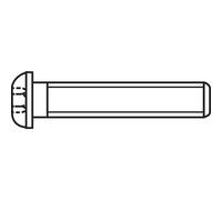 Vis à tête bombée TOOLCRAFT 839793 100 pc(s) M3 12 mm tête bombée 6 pans