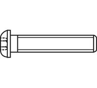 Vis à tête bombée TOOLCRAFT 839802 100 pc(s) M4 20 mm tête bombée 6 pans intérieurs acier inoxydable N/A