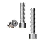 Vis à tête creuse hexagonale en acier inoxydable 304, diamètre de la tête de boulon M5 M6 M8 longueur 40mm-70mm 5/10 pièces(55mm,M8(5pcs))
