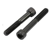 Vis à tête cylindrique à douille hexagonale étendue, demi-dent, qualité 12.9, boulons haute résistance M3 M4 M5 M6 M8 M10 M12 M16(M6x140半(2个)