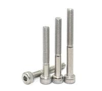Vis à tête cylindrique à six pans creux en acier inoxydable 304, M3, M4, M5, M6, M8, M10, M12, M14, 1 à 10 pièces(40mm,M3X10)