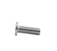 Vis à tête cylindrique à six pans creux ultra-minces et plates en acier inoxydable, lot de 2 à 100 pièces, M1.4, M1.6, M2, M2.5, M3, M4, M5, M6, M8, M10(X5mm)