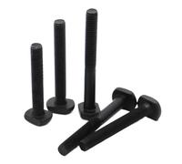 Vis à tête cylindrique creuse en T en acier au carbone noir M6, M8, M10, M12, GB37(20mm,M8 2pcs)