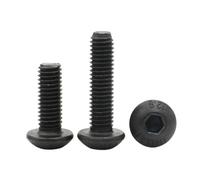 Vis à tête cylindrique creuse hexagonale M1.6 M2 .5 M3 M4 M5 M6 M8 M10 M12, classe ISO 7380, grade 12.9 (2 100 pièces)(18mm,M10 (2pcs))