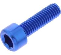 Vis à tête cylindrique JMP Bolt M6x1,00mm 20mm aluminium bleu