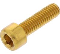Vis à tête cylindrique JMP Bolt M6x1,00mm 20mm aluminium or