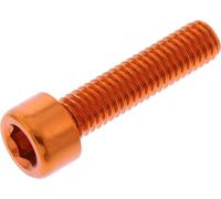 Vis à tête cylindrique JMP Bolt M6x1,00mm 25mm aluminium orange