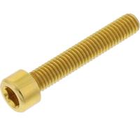 Vis à tête cylindrique JMP Bolt M6x1,00mm 35mm aluminium or