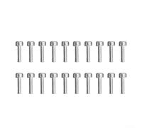 Vis à tête cylindrique M4 x 16 pour tronçonneuse et débroussailleuse compatibles avec Ms440 Ms460 Ht70 Fs500 Remplace la pièce 9022 313 0680 Lot de 10 ou 20 pièces pour travaux d'entretien