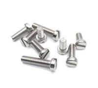 Vis à tête cylindrique M6, laiton nickelé, 10 à 35 mm de longueur, 5 pièces, M6 x 10 mm(M6x12mm)