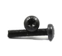 Vis à tête cylindrique Torx M3-M10 Grade 10.9, boulon à tête ronde Torx noir, 5 pièces, 5 pièces, M10x30