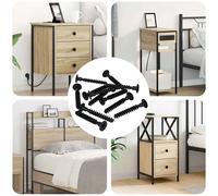 Vis à tête de capuchon à douille Noir Fer à à Hexagonale à Tête Creuse vidaXL vi