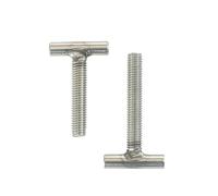 Vis à tête en T, Les boulons cylindriques de voie de soudure de l'acier inoxydable 304 forment des vis argent M4-M12(5pcs M6X35)