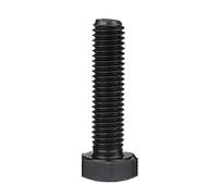 vis à tête en T Vis à tête hexagonale externe fine noire pas 1/1,25/1,5 Young Bolt M8 M10 M12(M8X1mm-2pcs,45mm)