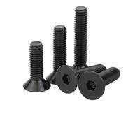 Vis à tête fraisée Allen à six pans creux en acier inoxydable 304 M2 M2.5 M3 M4 M5 M6 M8 3-100 mm, 1/100 pièces(10pcs M4x30 mm)