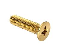 Vis à tête fraisée cruciforme en laiton, vis à métaux M2-M8