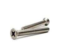 Vis à tête fraisée cruciforme M2 M2.5 M3 M3.5 M4 M5 M6 M8 Boulon en acier inoxydable(14mm,50pcs M3.5)