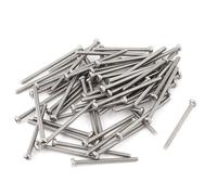 Vis à tête fraisée cruciforme - SOURCING MAP - M2 x 30 mm - Inox 304 - Lot de 30 - Argenté
