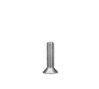 Vis à tête fraisée en titane pur M3 M4 M5 M6 M8 TA2, en alliage de titane Gr2, à tête plate, à boulon hexagonal, 2/5 pièces(30mm,M6 (2PCS))