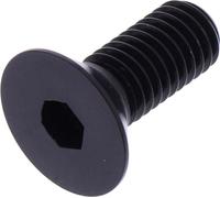Vis à tête fraisée JMP Bolt M8x1,25mm 20mm aluminium noir