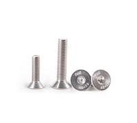 Vis à tête fraisée plate à douille hexagonale a inoxydable 304 M2 M3 M4 M5 M6 M8 M10 M12 M16(200pcs M2,65mm)