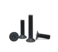 Vis à tête fraisée plate à six pans creux, lot de 5 à 100 pièces, DIN7991 M1.6 M2 M2.5 M3 M4 M5 M6 M7 M8 M10 G10.9(X 10mm)