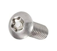 Vis à tête fraisée profil en T avec broche M4 10 pc(s) TOOLCRAFT 888771 acier inoxydable 8 mm N/A A2