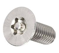 Vis à tête fraisée profil en T avec broche M4 10 pc(s) TOOLCRAFT 888808 acier inoxydable 20 mm N/A A2