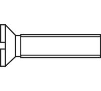 Vis à tête fraisée TOOLCRAFT 194817 M2*10 D963-4.8:A2K 100 pc(s) M2 10 mm tête fraisée plat acier N/A