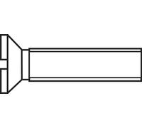Vis à tête fraisée TOOLCRAFT 196198 M3*6 D963-4.8:A2K 100 pc(s) M3 6 mm tête fraisée plat acier N/A