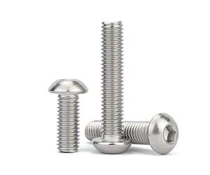 Vis à tête hexagonale ， 100 pièces M2 × 12 mm métrique en acier inoxydable 304 six pans creux vis cylindrique boulons(M2.5,M5x150mm 5pcs)