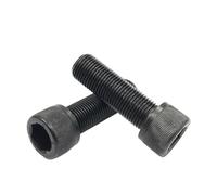 Vis à tête hexagonale à pas fin M10 * 1.0 M10 * 1.25, boulon à pas fin en acier allié M10, A001(M10x1.25 Pitch,M10x20-10 pieces)