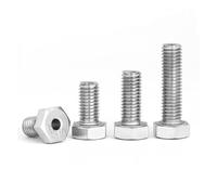 Vis À Tête Hexagonale Creuse En Acier Inoxydable 304, Filetage Traversant, M6, M8, M10, M12(2pcs M6X25X3.1)