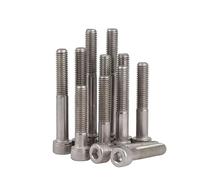 Vis à tête hexagonale creuse en acier inoxydable M4 à M12(M6 x 60mm(5pcs))