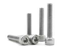 Vis à tête hexagonale creuse M3 3/4/5/6-40 mm DIN912 en acier inoxydable 304 A2-70 (lot de 50)(3mm)