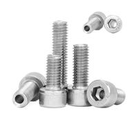 Vis à tête hexagonale creuse traversante en acier inoxydable 304, trous creux, passage d'évacuation d'air, M4, M5, M6, M8, M10, M12, M14, M16, M20(M16x80x8.2mm-1pcs)