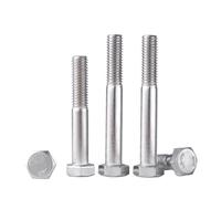 Vis à tête hexagonale demi-filetage en acier inoxydable M6 M8 M10 M12 A2 304(M12x150mm-1pcs)