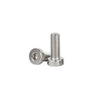 Vis à tête hexagonale en acier inoxydable, 2 pièces, M8 M10, longueur 4-60mm, douille, fine, courte et basse(4mm,M8 (2pcs))