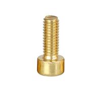 Vis À Tête Hexagonale En Laiton M2.5 M3 M4, 20 50 Pièces, Boulon Creuse, Sans Moletage(10mm,M3-50pcs)