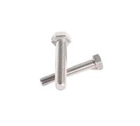 Vis à tête hexagonale extérieure en acier inoxydable 316, M4 M5 M6 M8 M10 M12 M14 M16 M18, DIN933 A4-70(5pcs M16,50MM_316 STAINLESS STEEL)