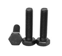 Vis à tête hexagonale externe à filetage fin, pas de 1/1,25/1,5 mm, 12,9 G, M6, M8, M10, GB5783, pas de 1/1,25/1,5 mm, pas de 12,9 G ...(1Piece M10x1x30)