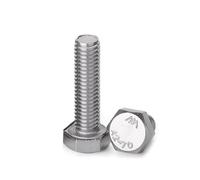 Vis à tête hexagonale externe en acier inoxydable A2-70 304, longueur 40-200 mm, 1 pièce, M14, M16, M18(50mm,M18 1pc)