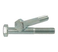 Vis à tête hexagonale filetage partiel class 8.8 zingué blanc M8x60mm DIN 931 - boîte de 100 - KLIPPER - 26622.100