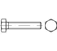 Vis à tête hexagonale ISO 4017 8.8 M 3 x 25 galv. vz 040178100030025 (500 pièces)