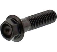 Vis à tête hexagonale JMP M8x1,25 35mm inox V4A noir pour Yamaha WR R / X , Aprilia Rally LC Gulliver AC Leonardo 1 Pegaso 6 Trail 50 / 125 / 150 /