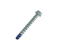 Vis à tête hexagonale ZncPlt 6 x 80 mm Hex Hd Zinc