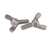Vis à tête papillon à serrage manuel en acier inoxydable DIN 316 M3 M4 M5 M6 M8 M10 304(20mm,M8 2pcs)
