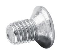 Vis à Tête Plate à Tête Plate en Acier Inoxydable Premium, 304 Attaches en Acier Inoxydable avec 9 Longueurs de Filetage, Idéal pour l'accessoire d'outil de Réparation, Utilisation Polyvalente